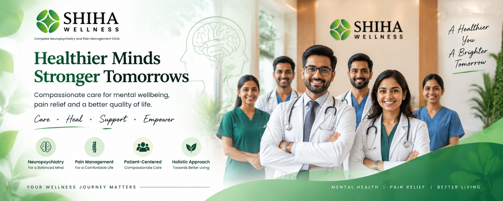 SHIHA Wellness - Healthier Minds Stronger Tomorrows